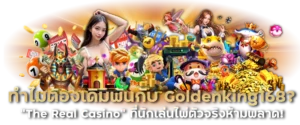 ทำไมต้องเดิมพันกับ Goldenking168? "The Real Casino" ที่นักเล่นไพ่ตัวจริงห้ามพลาด!